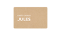 Promo Jules - CashBack Boosté Jules
